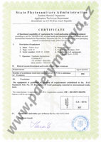Certificate of functional capability of equipment for wood packaging material treatment
