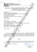 Smlouva o povolen� k v�rob� d�ev�n�ch palet prost�ch o rozm�rech 800x1200mm zna�ky ,,EUR,,
